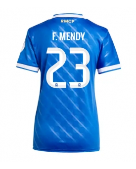 Real Madrid Ferland Mendy #23 Maglia Gara Terza Repliche 2025-26 Donna Maniche Corte